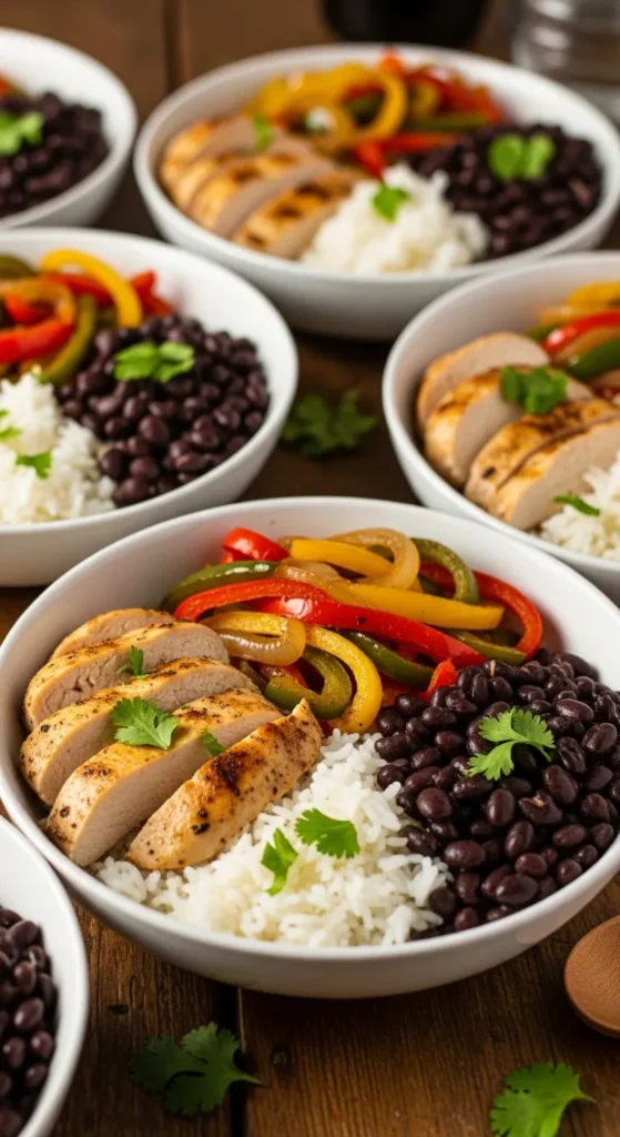 Chicken Fajita Bowls
