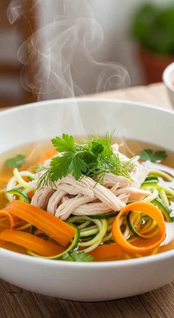 Chicken Zoodle Soup