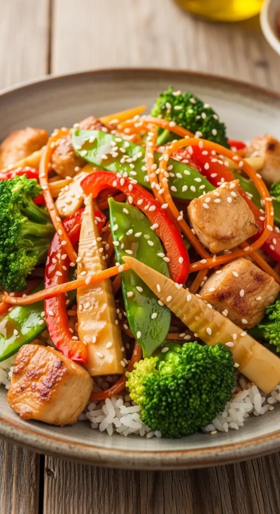 Chicken and Vegetable Stir-Fry