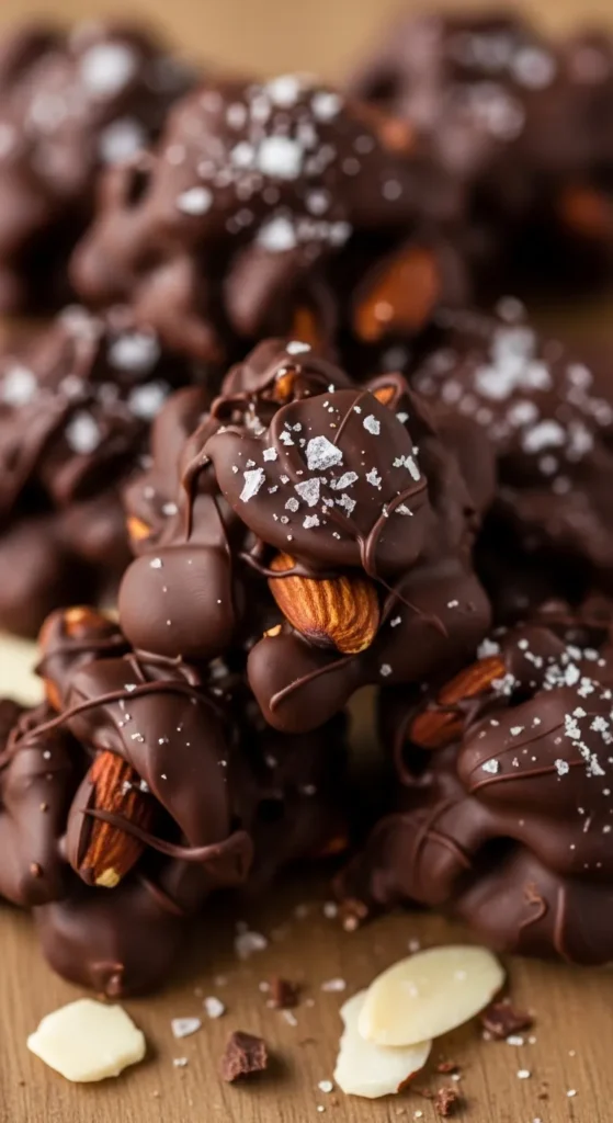 Chocolate Almond Clusters