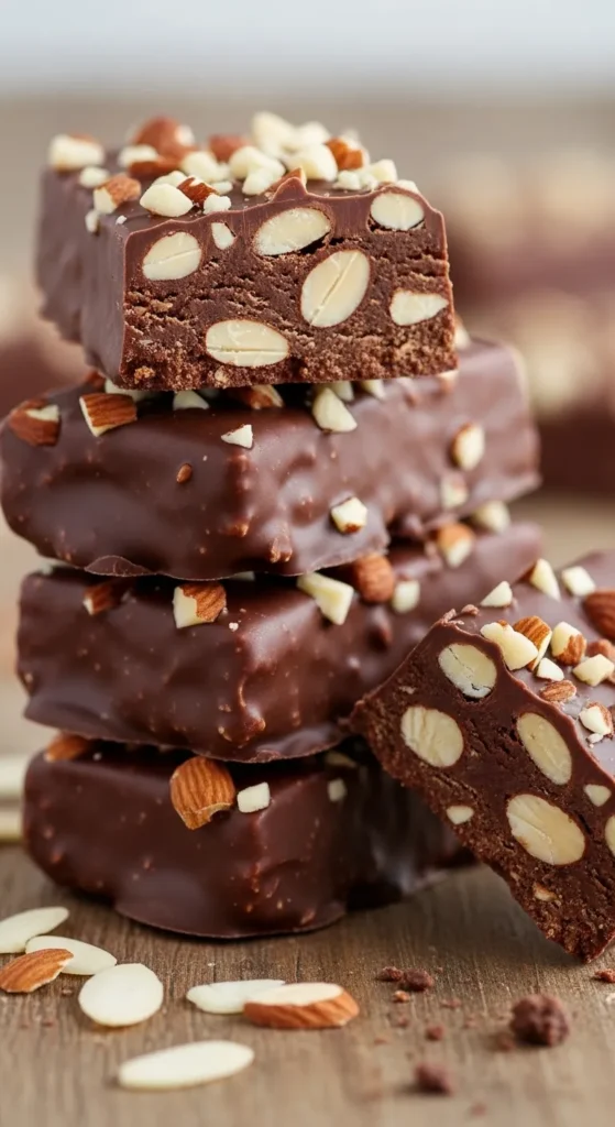 Chocolate Almond Protein Bars