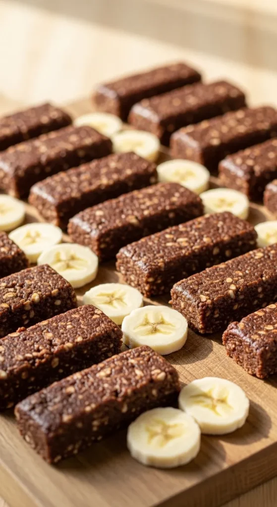 Chocolate Banana Energy Bars