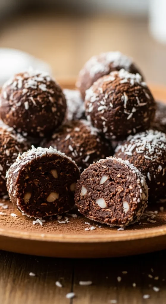 Chocolate-Coconut Energy Balls