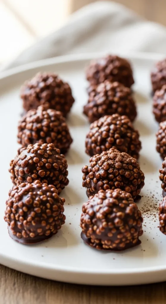 Chocolate Quinoa Clusters