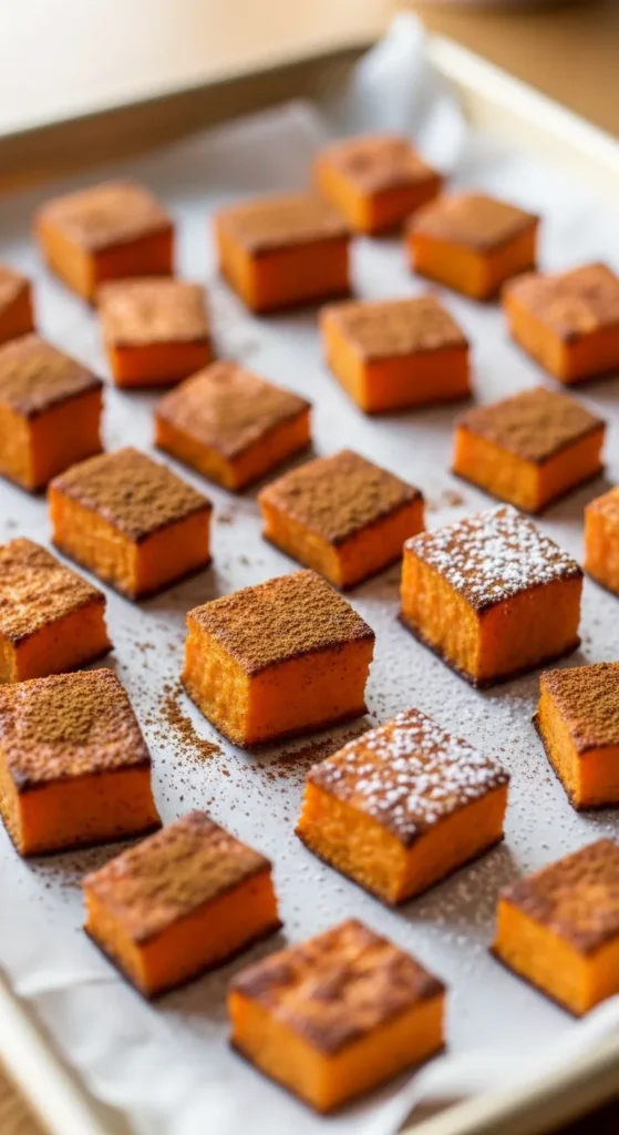 Cinnamon Sweet Potato Bites