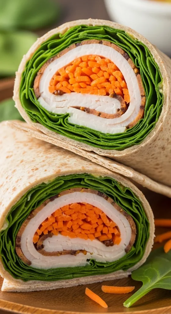 Classic Turkey and Spinach Wrap