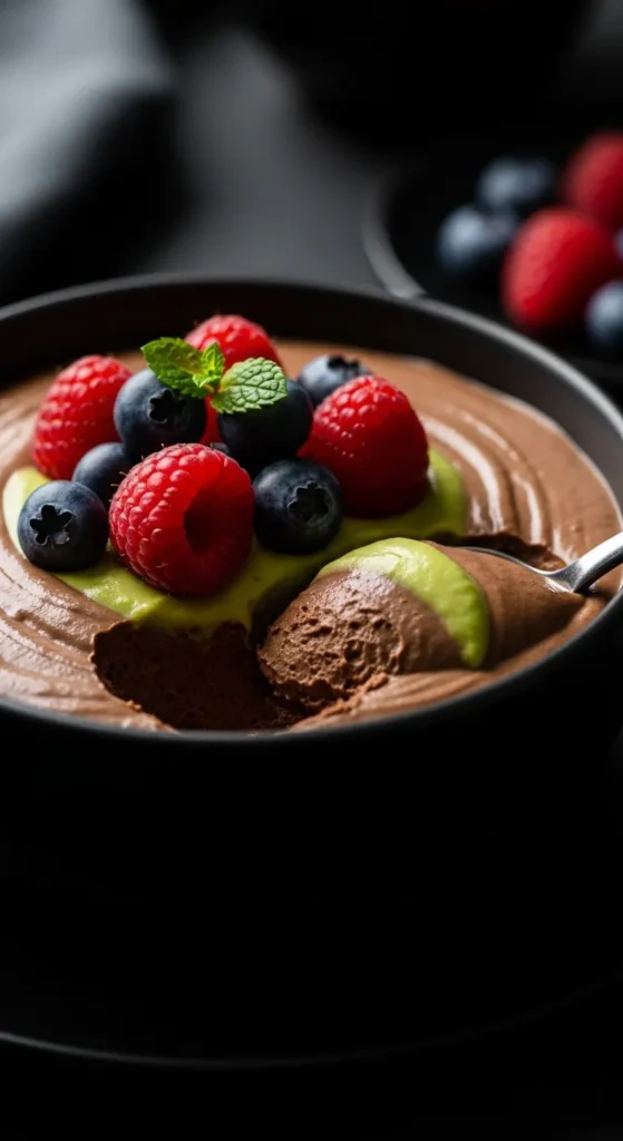 Cocoa Avocado Mousse