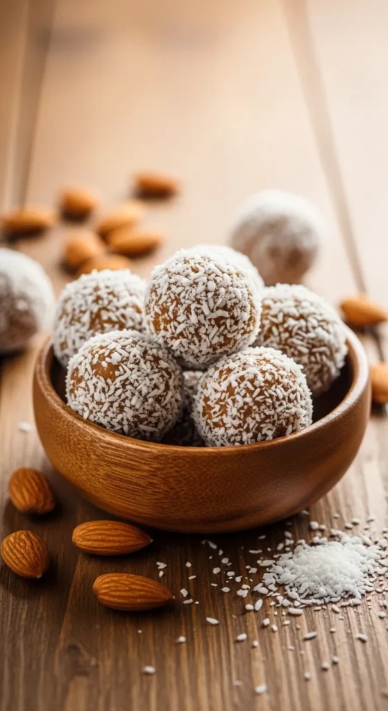 Coconut Almond Snack Balls