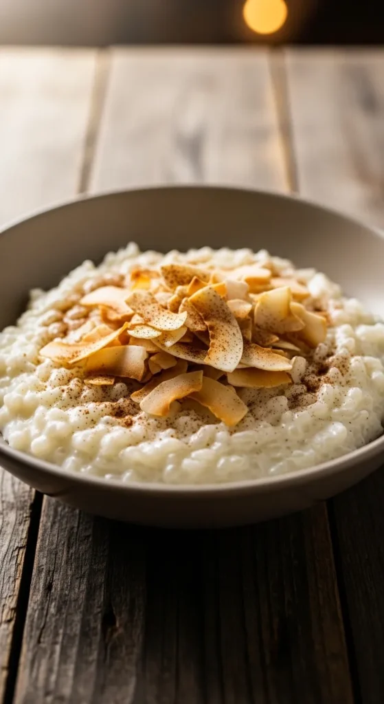 Coconut Rice Pudding