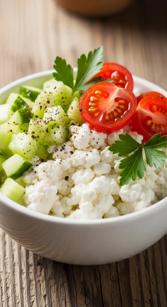 Cottage Cheese Garden Bowl