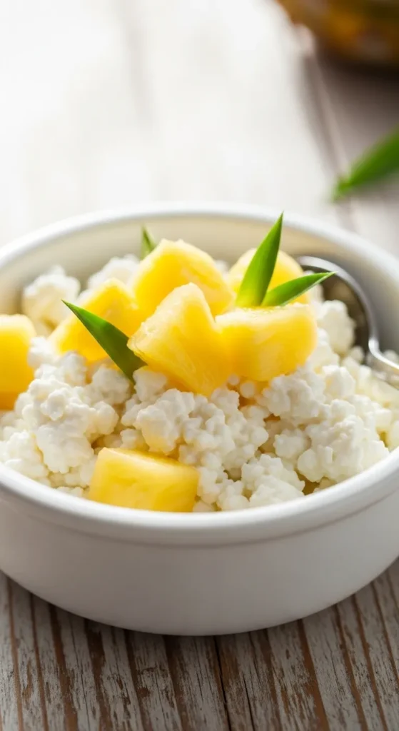Cottage Cheese and Pineapple