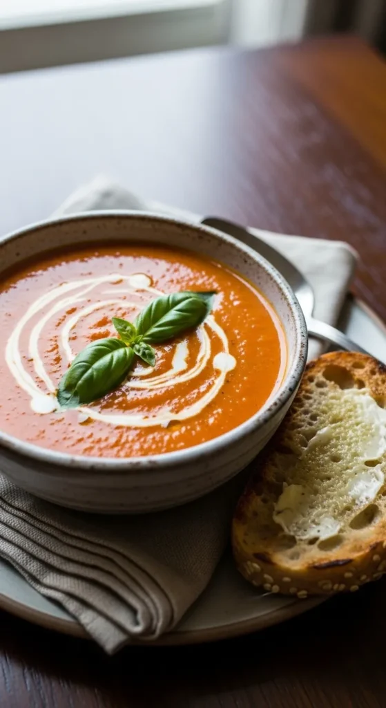 Creamy Tomato Basil Soup
