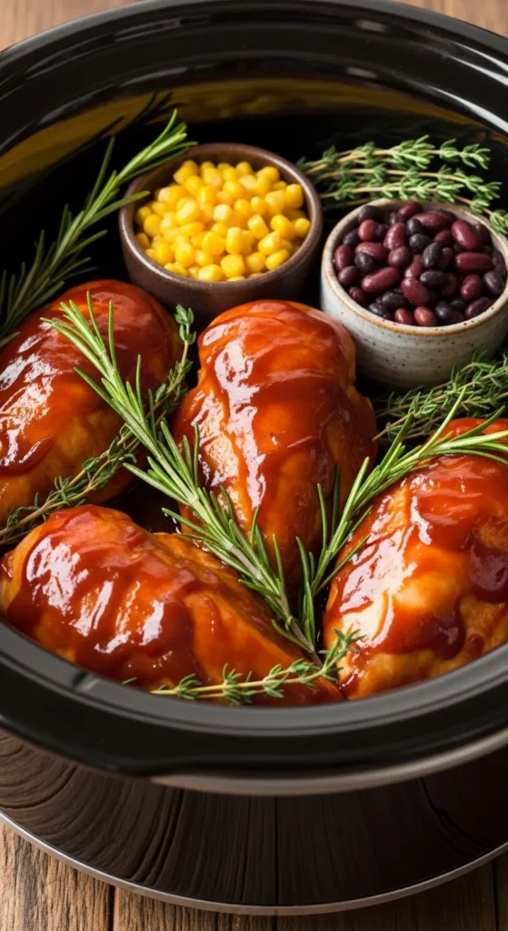 Crockpot BBQ Chicken