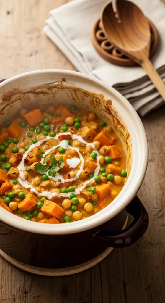 Crockpot Vegetarian Curry