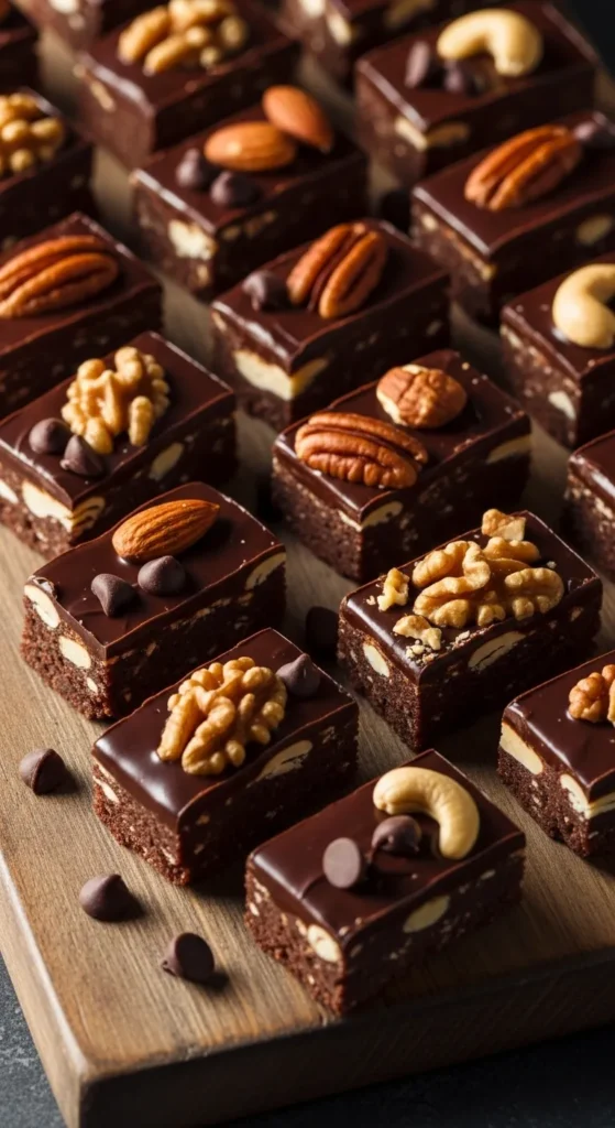 Dark Chocolate Nut Bars