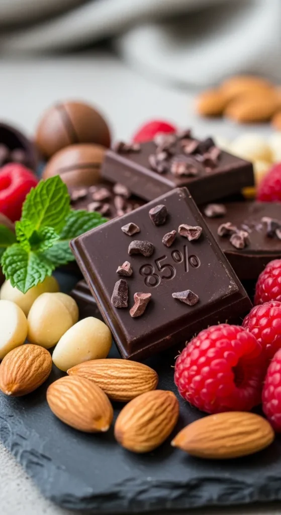 Dark Chocolate Squares (85%+)