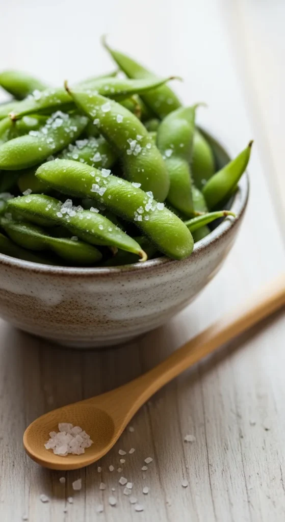 Edamame with Sea Salt