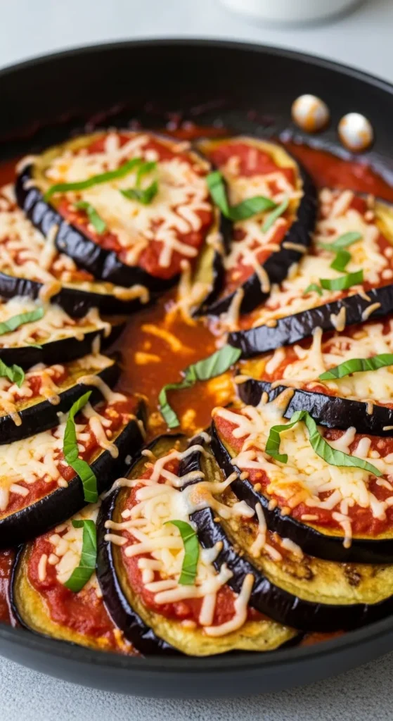 Eggplant Parmesan Skillet