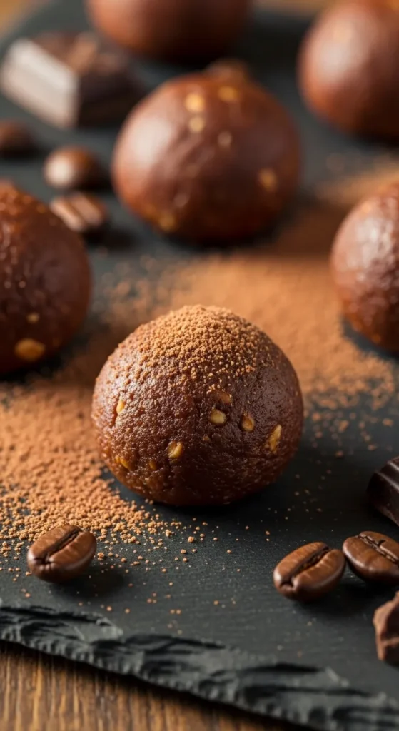 Espresso Cocoa Energy Bites
