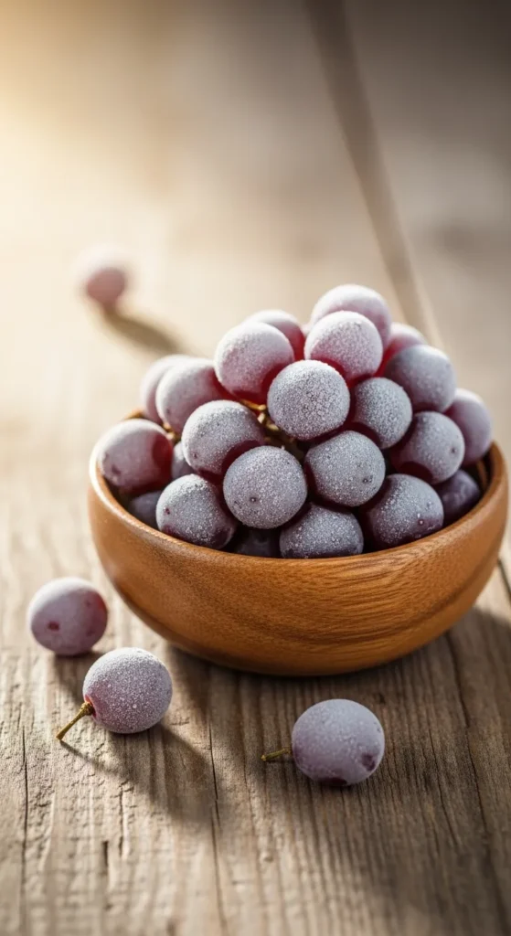 Frozen Grapes