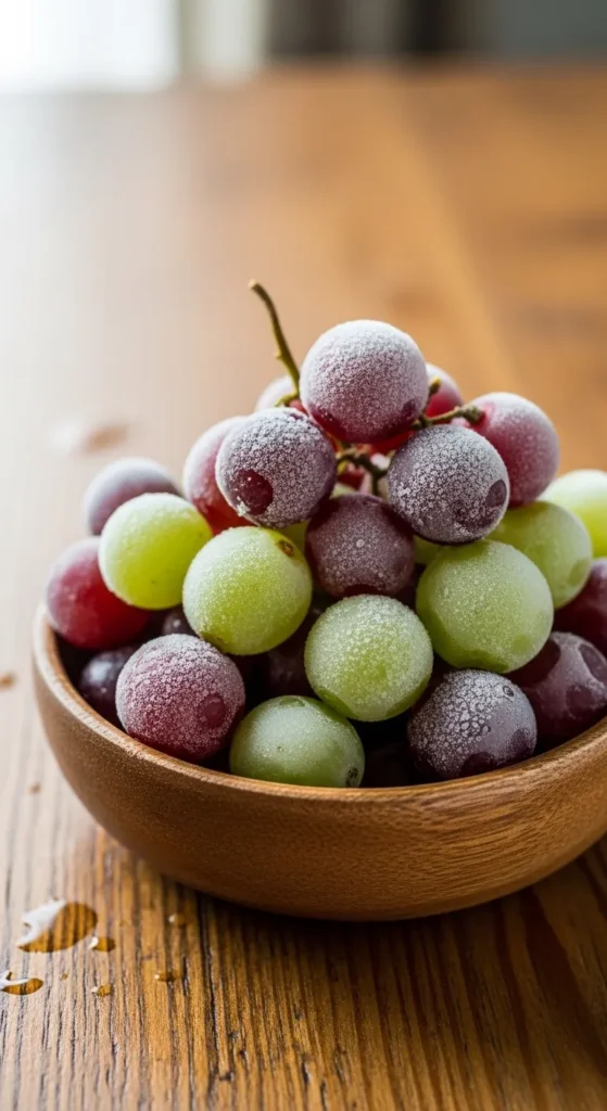 Frozen Grapes