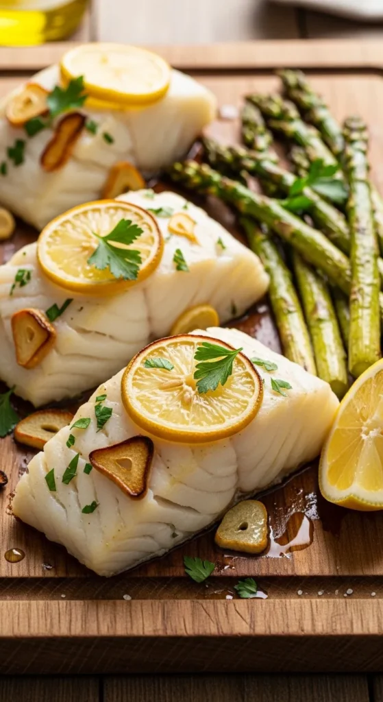 Garlic Lemon Cod