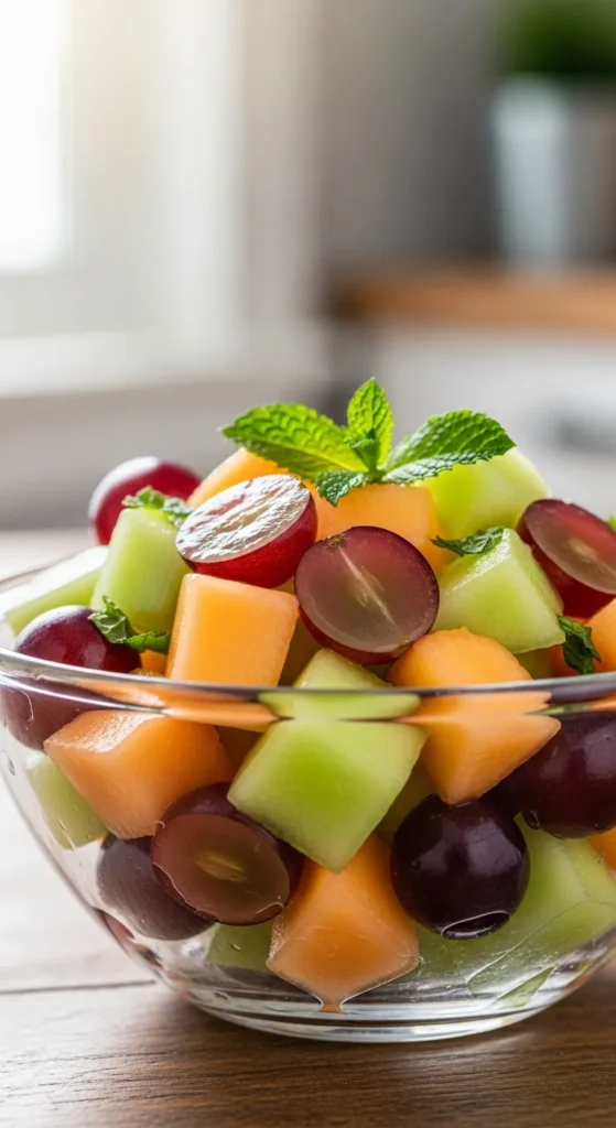 Grape and Melon Salad