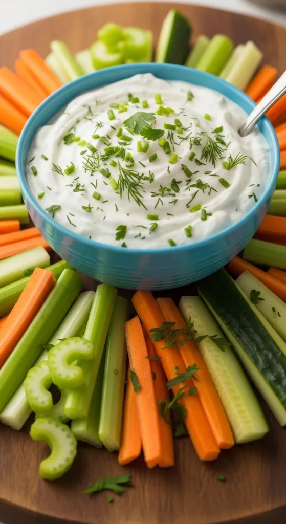 Greek Yogurt Dip with Veggies