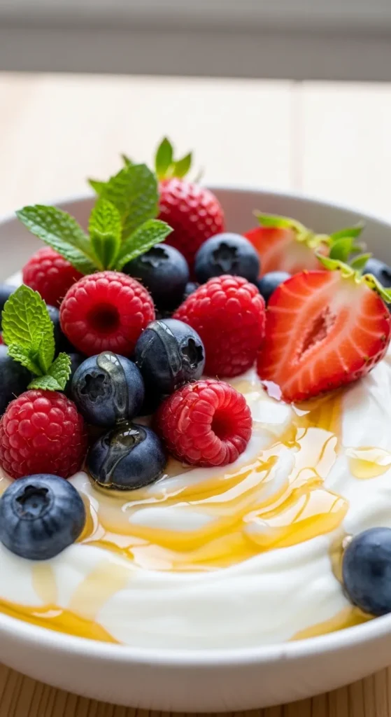 Greek Yogurt with Berries