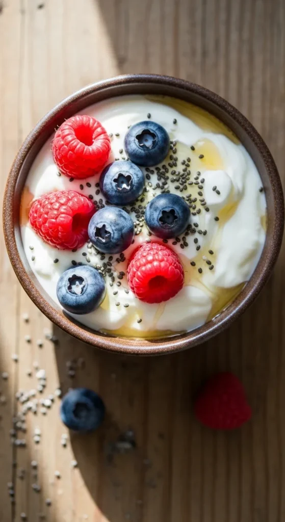 Greek Yogurt with Berries