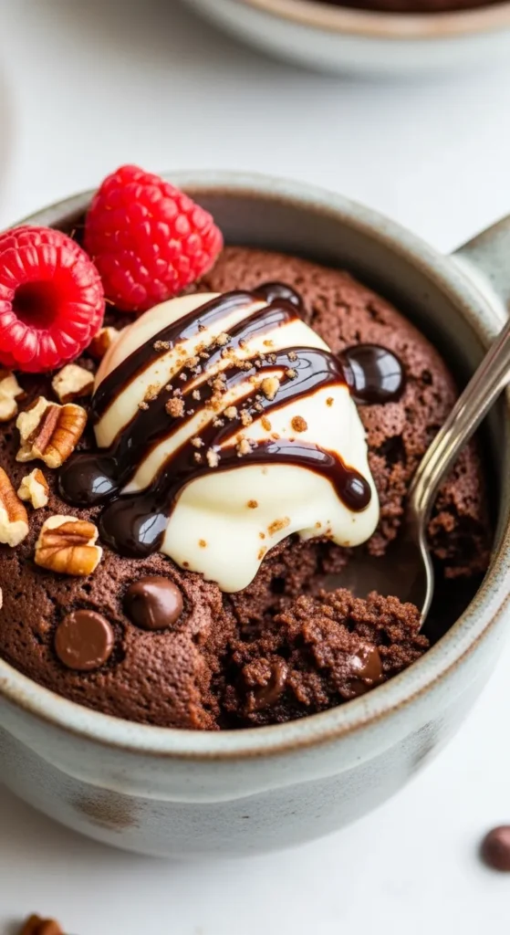 Keto Chocolate Mug Cake
