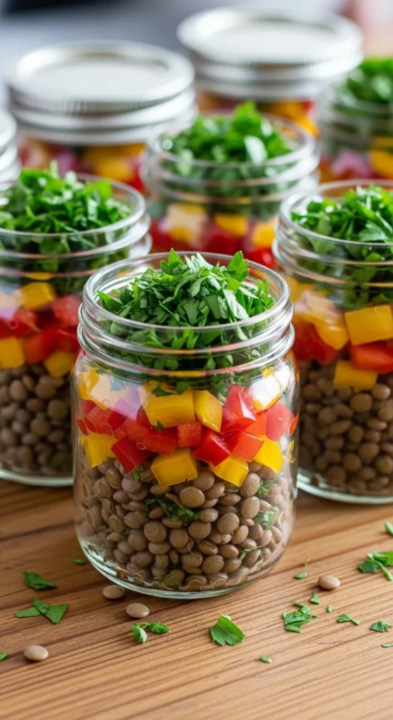 Lentil Salad Cups
