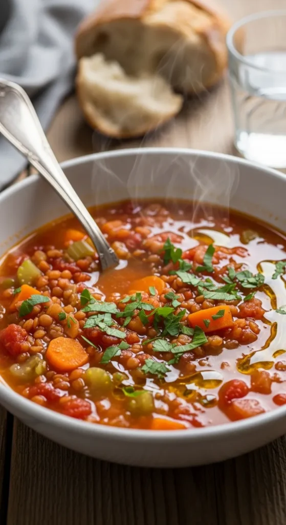 Lentil and Veggie Soup