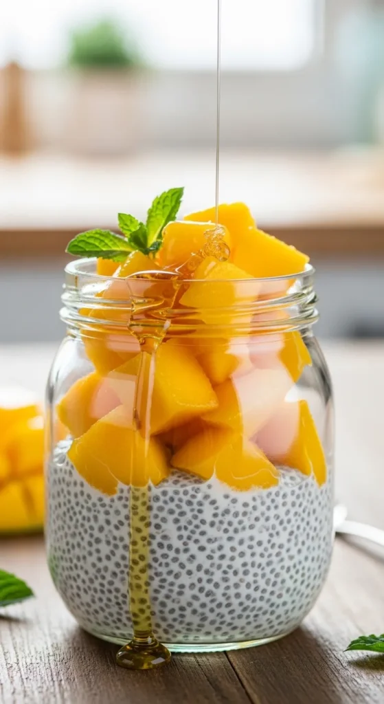 Mango Chia Pudding