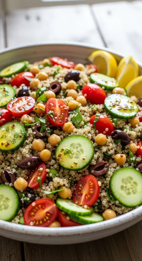 Mediterranean Quinoa Salad