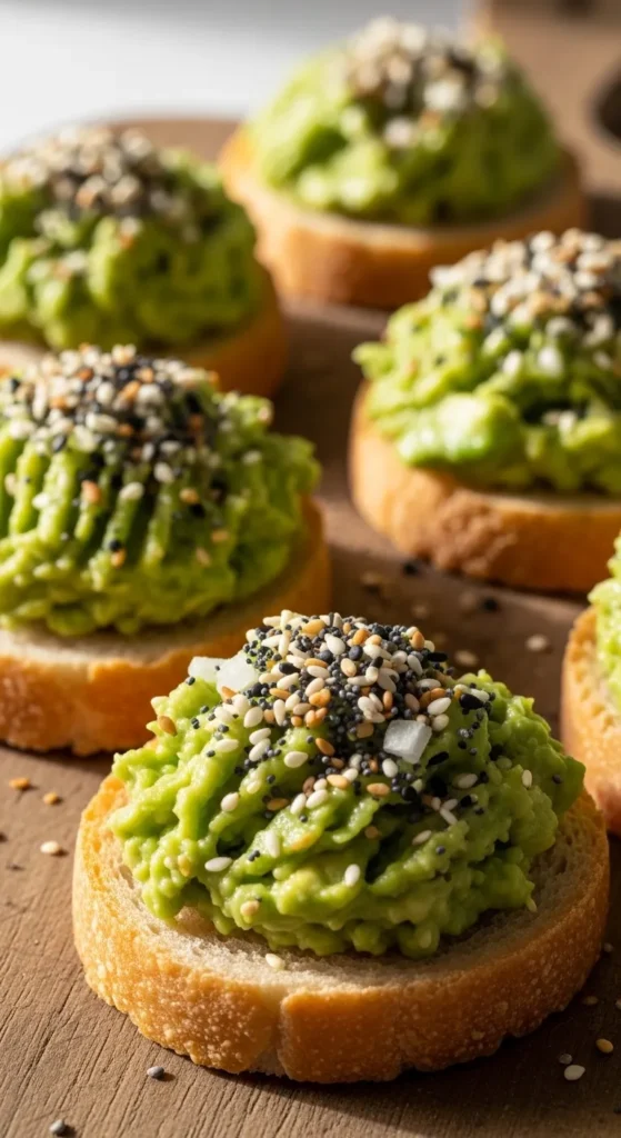 Mini Avocado Toasts