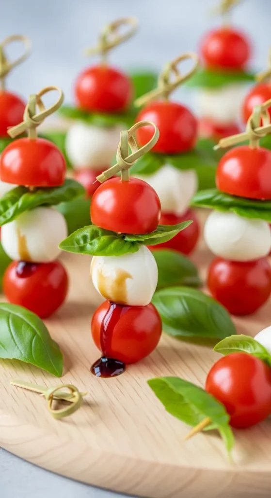 Mini Caprese Skewers