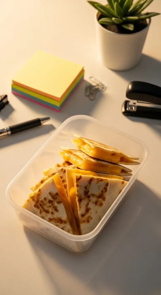 Mini Quesadilla Triangles