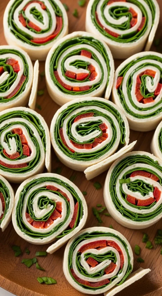 Mini Veggie Pinwheels