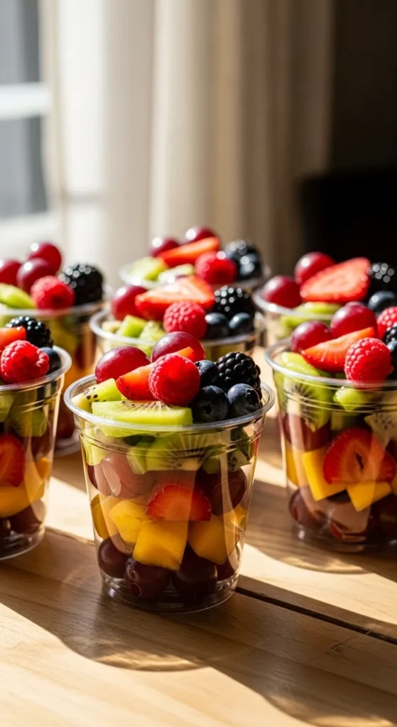  Mixed Fruit Cups
