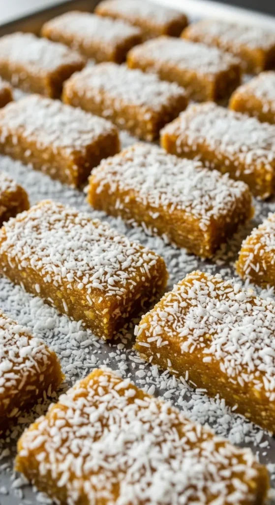 No-Bake Coconut Energy Bars