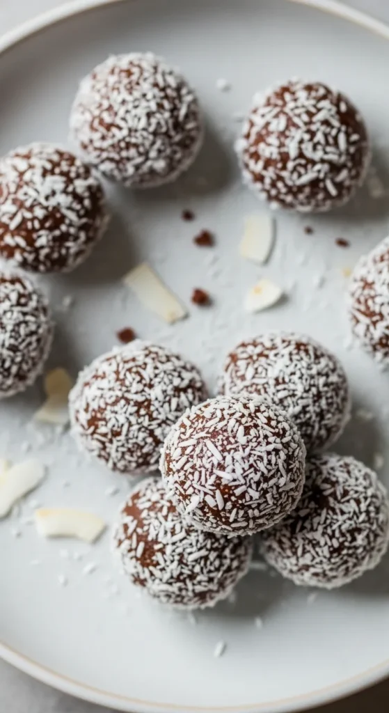 No-Bake Date Cocoa Balls