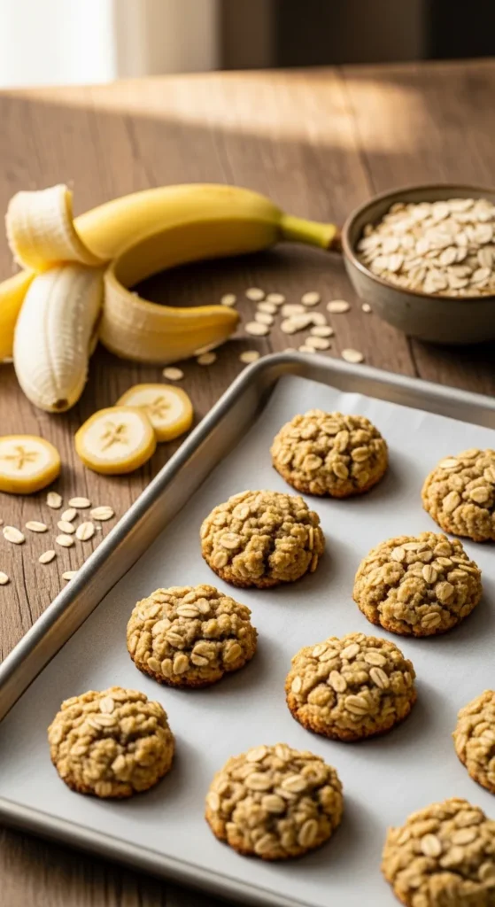 Oat Banana Cookie Bites