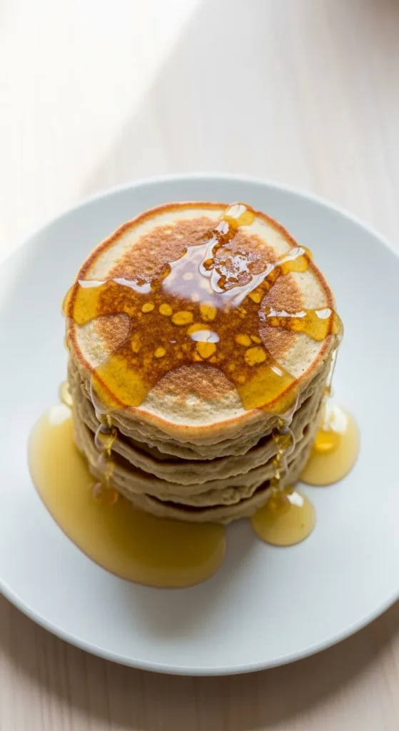  Oat Pancakes with Honey
