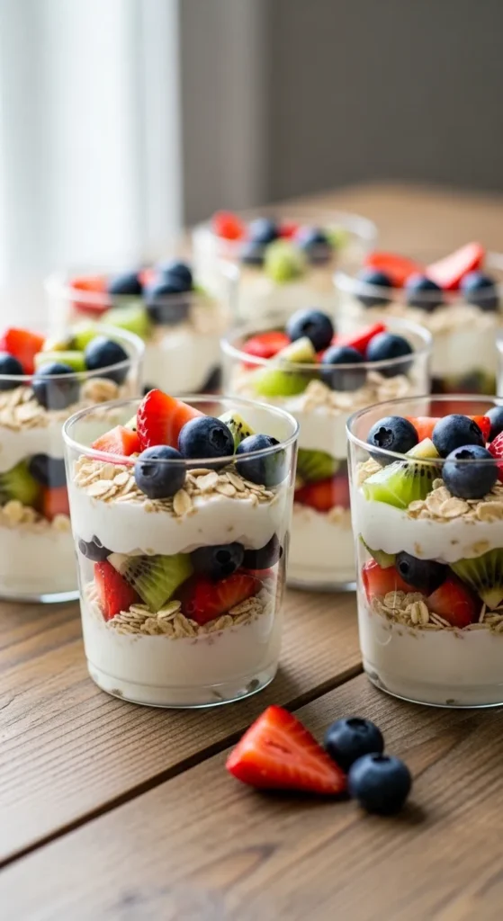 Oat Yogurt Fruit Cups