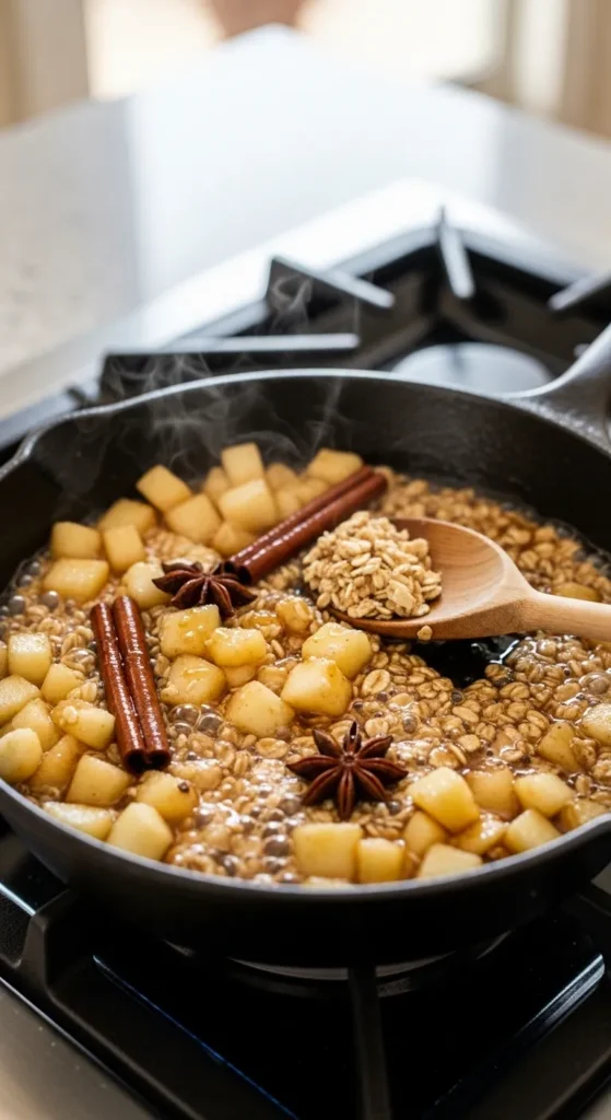 Oat and Apple Skillet Mix
