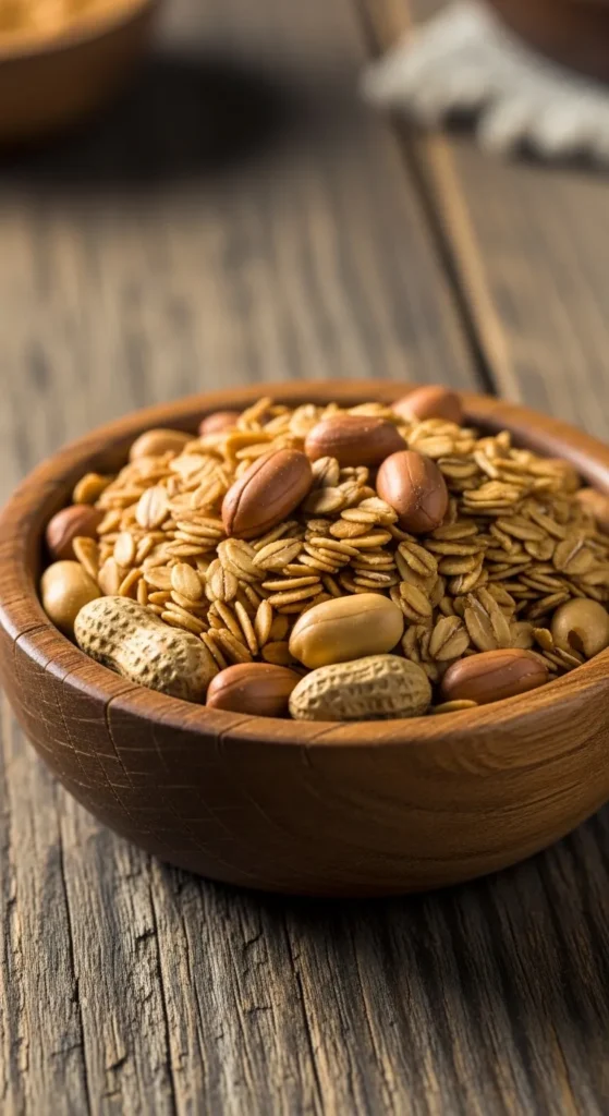 Oat and Peanut Crunch Mix