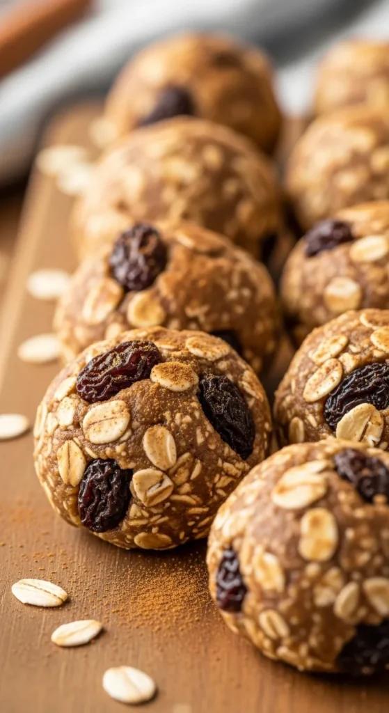 Oatmeal Raisin Energy Bites