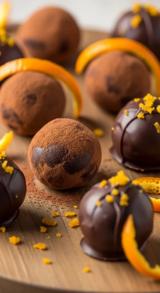 Orange Cocoa Zest Bites