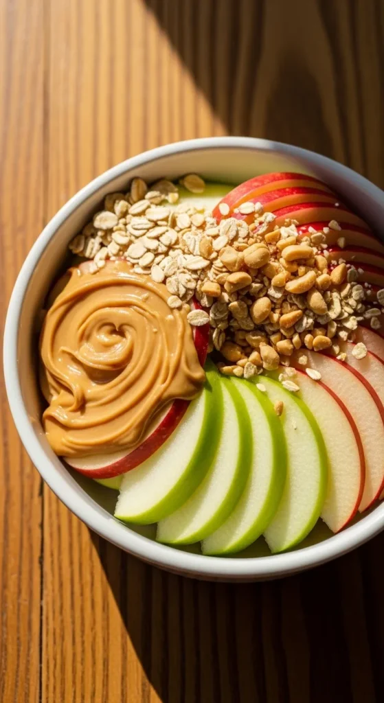 Peanut Apple Crunch Bowl
